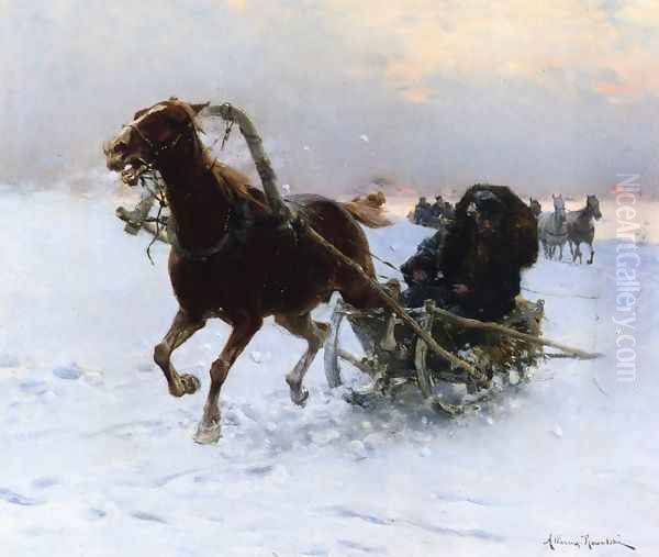 Sledding Caravan - view 1