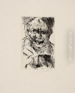 Selbstbildnis by Lovis (Franz Heinrich Louis) Corinth