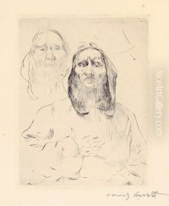 Prophetenkopf by Lovis (Franz Heinrich Louis) Corinth