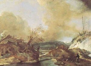 Dune Landscape 1645-50 by Philips Wouwerman