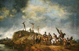 A View of Mount Calvary with the Crucifixion, 1652
