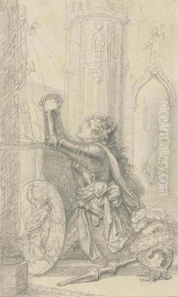 Study Of St Joan Of Arc - view 1