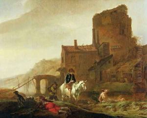 Rider and Bather
