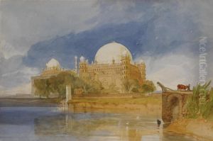 Sultan Mahamed Shah's Tomb, Bejapore, India by John Sell Cotman