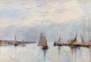 La Sortie Du Port De Trouville