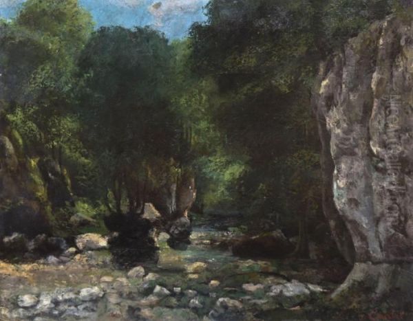 Stream Through The Woods - view 1