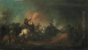 Kavalleribatalj by Jacques Courtois
