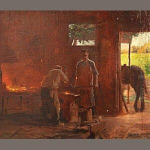 Blacksmiths At Work