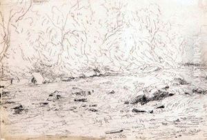 The River Llugwy At Bettws-y-coed, Snowdonia by David I Cox