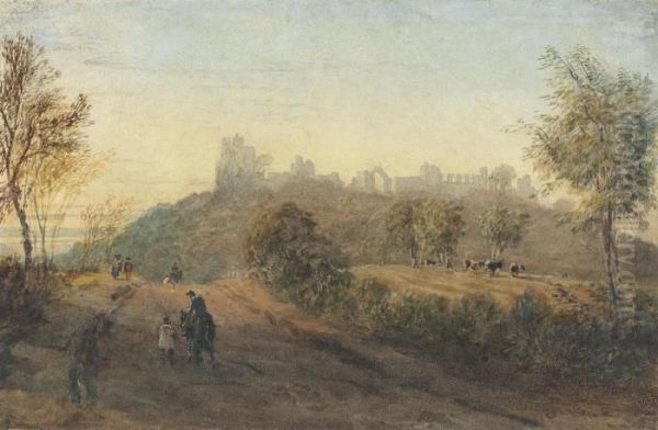 Dudley Castle From The Birmingham Road - view 1