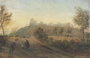 Dudley Castle From The Birmingham Road by David I Cox
