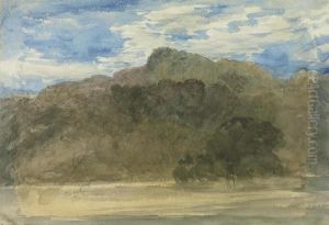 A Wooded Landscape by David I Cox