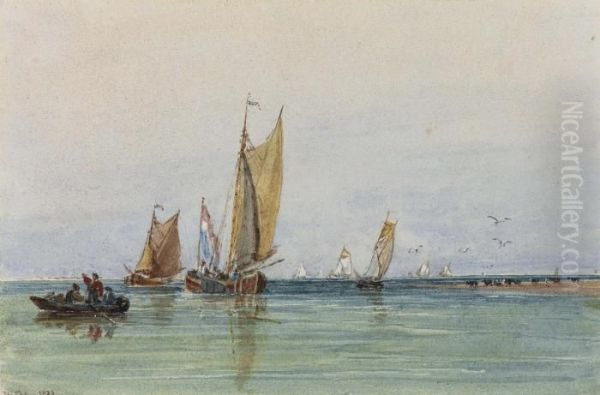 On The Scheldt, Holland - view 1