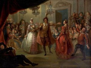 Le Bal De Don Quichotte by Antoine Coypel