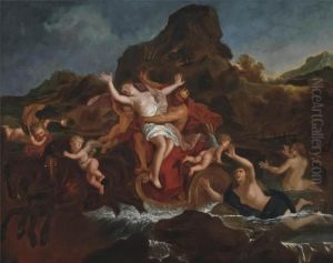 The Rape Of Persephone by Charles-Antoine Coypel