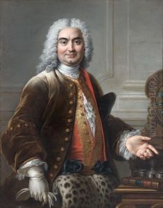 Portrait Presume De Charles De Rohan, Prince De Montauban by Charles-Antoine Coypel