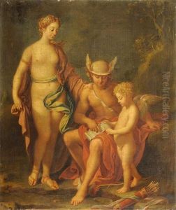 L'education De L'amour by Noel Nicolas Coypel