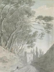 On A Lane Near The Porta
Pinciana, Rome With Inscription By Ozias Humphry 'view Near The Porta
Pinciana/in Rome by John Robert Cozens