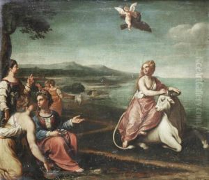 The Rape Of Europa by Francesco Cozza
