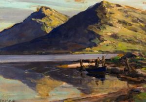 Leenane, Connemara by James Humbert Craig