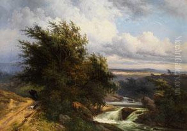 Spatromantische Landschaft - view 1