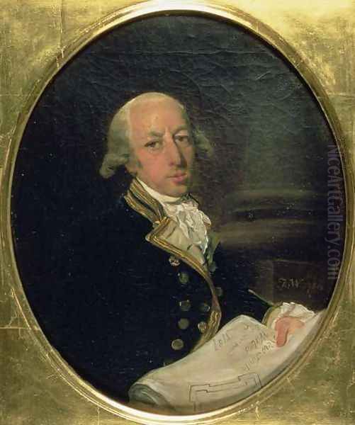 Portrait of Arthur Phillip (1738-1814), Commander of the First Fleet in 1788, founder and first Governor of New South Wales, 1787 - view 1