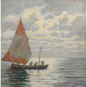 Ritorno Dei Pescatori by Ernesto Croci