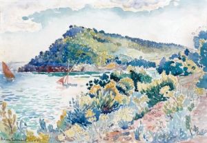 Etude Pour Le Cap Negre by Henri Edmond Cross