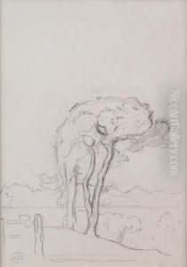 Arbre Au Bord Du Chemin by Henri Edmond Cross
