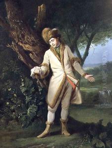 Portrait of the actor William Powell (1735-69) as Posthumous in Cymbeline