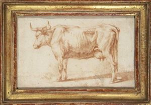 Vache De Profil by Aelbert Cuyp