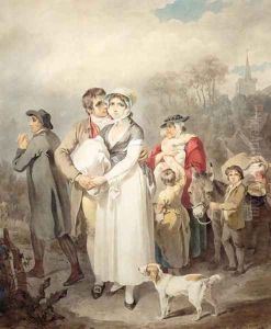 On The Road, 1799 by Francis Wheatley