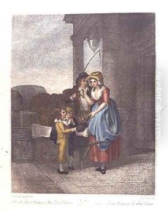 Round and Sound, Fivepence a Pound Duke Cherries, Plate 8 from the Cries of London by Francis Wheatley