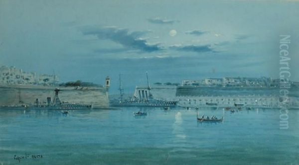 Port Scene, Malta - view 1
