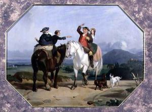 The Return from the Market by Francis Wheatley