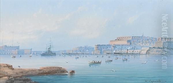 Harbour Scenes, Valletta, Malta - view 1