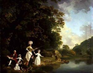 George and Mary Browne with their Five Elder Children, c.1773-4