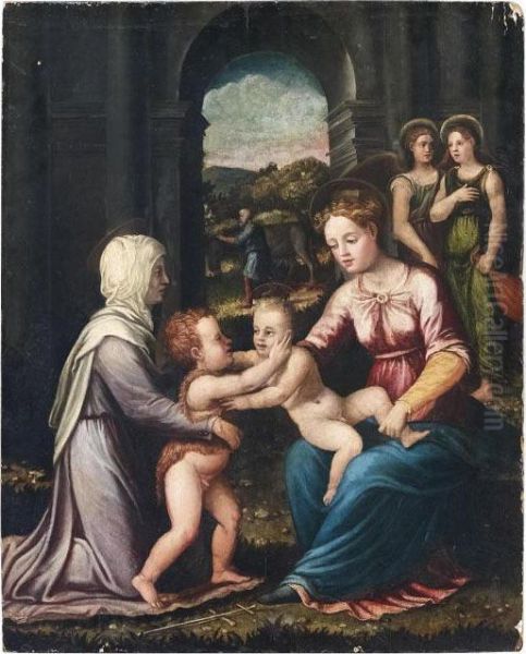 Madonna Col Bambino, Sant'elisabetta E S. Giovannino - view 1