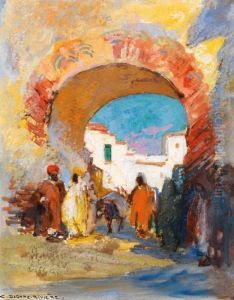 Aniers A L'entree De La Medina