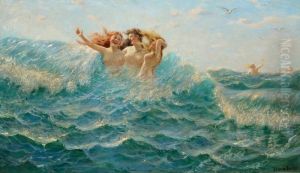Bathing Nymphs