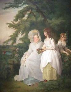 Mary Margaretta Wood and Two of Her Daughters