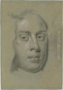 Portrait Of A Man In A Full Wig by Michael Dahl