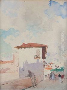 Dalla Strada Di Posillipo by Edoardo Dalbono
