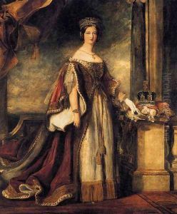 Queen Victoria (detail) 1840 by Sir David Wilkie