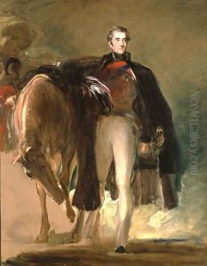 The Duke of Wellington and his Charger Copenhagen by Sir David Wilkie
