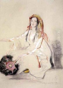 Mrs Moore, Wife of the British Consul at Beirut, in Arab Dress, 1841 by Sir David Wilkie