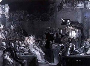 The Preaching of John Knox, c.1837 by Sir David Wilkie