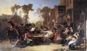 Chelsea Pensioners Reading the Waterloo Dispatch 1818-22 by Sir David Wilkie