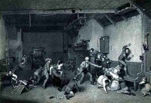 Blind Mans Buff, engraved by Abraham Raimbach by Sir David Wilkie