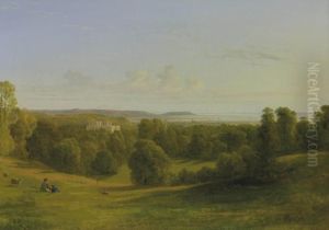 View Over The Mouth Of The Avon And King's Weston House